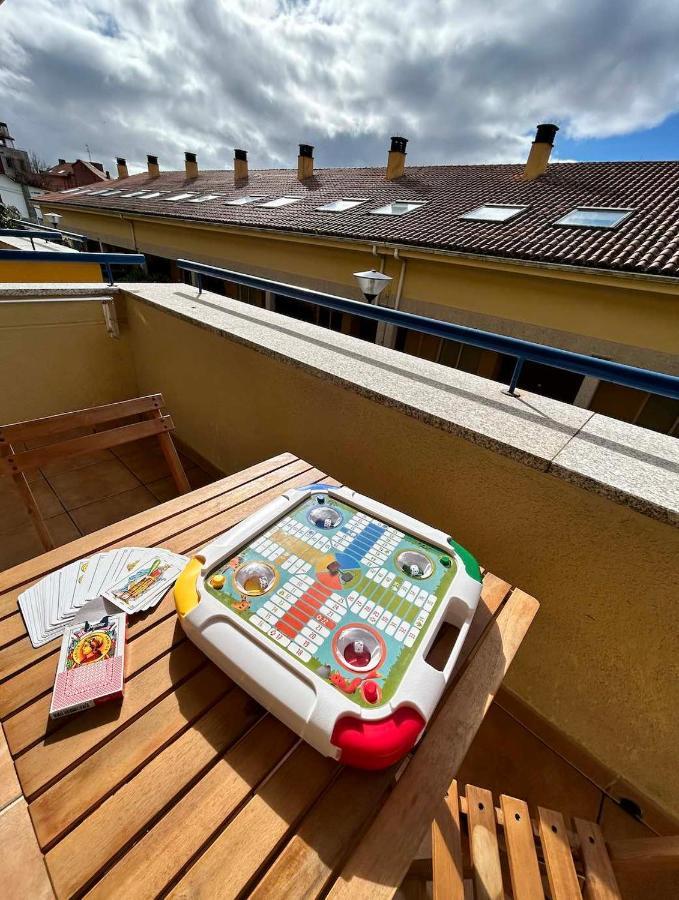 Apartamento Portosin Con Piscina Al Lado De La Playa Linteiros 外观 照片